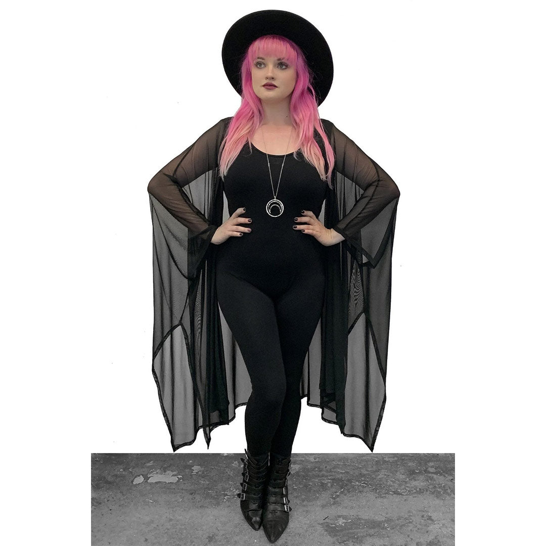 Lilith Mesh Oversized Cloak