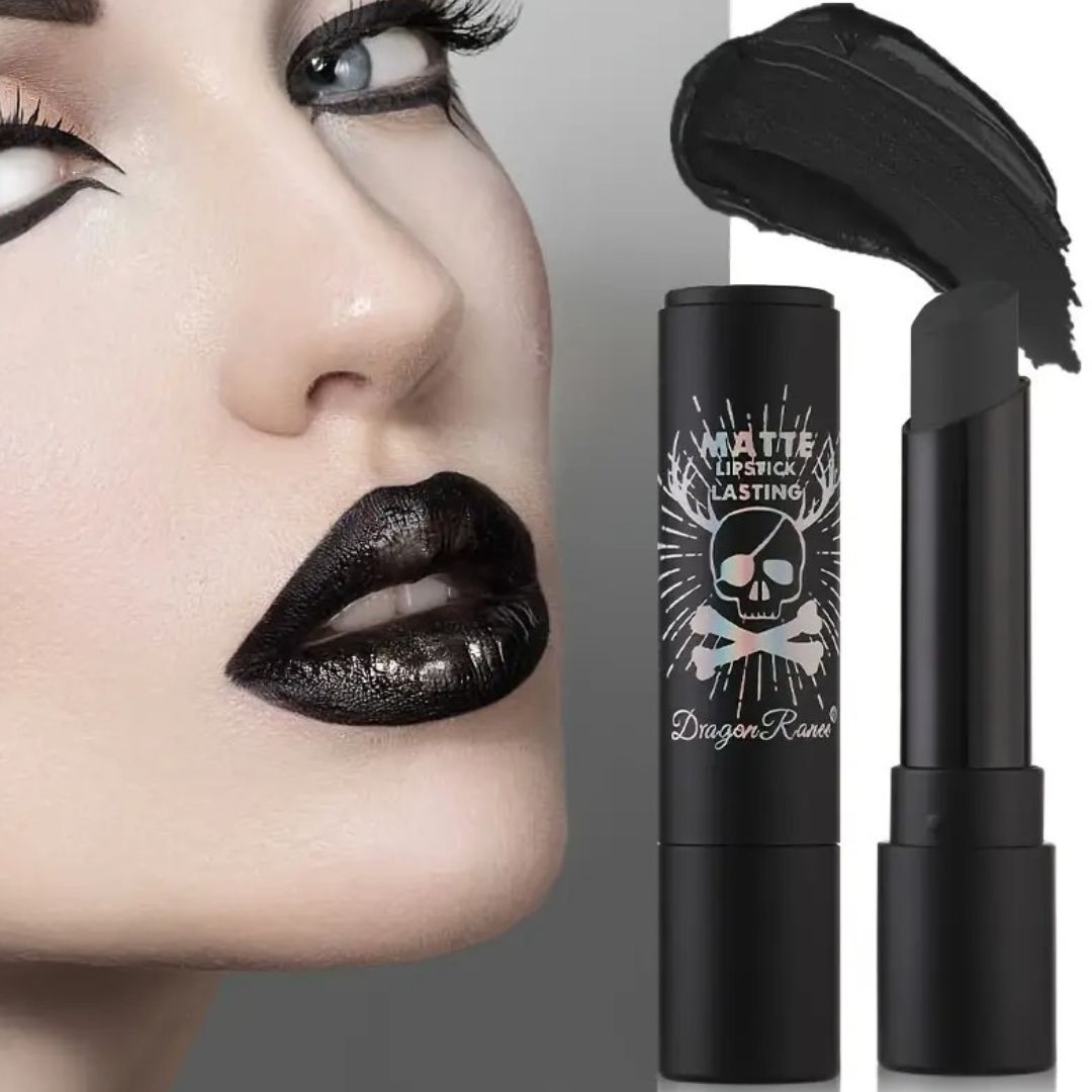 Gothic Black Velvet Lipstick