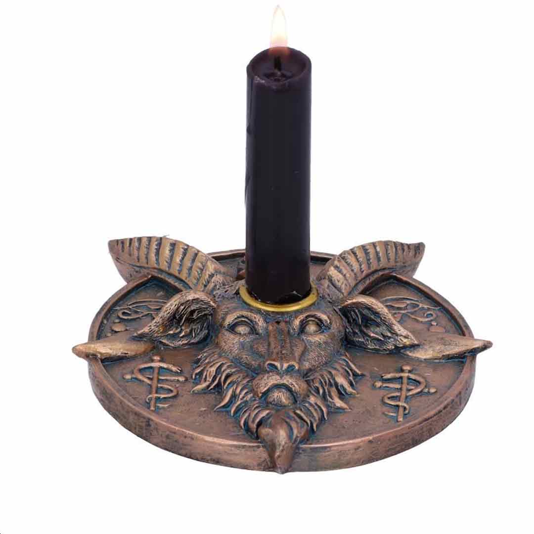 Baphomet's Prayer Incense and Candle Holder