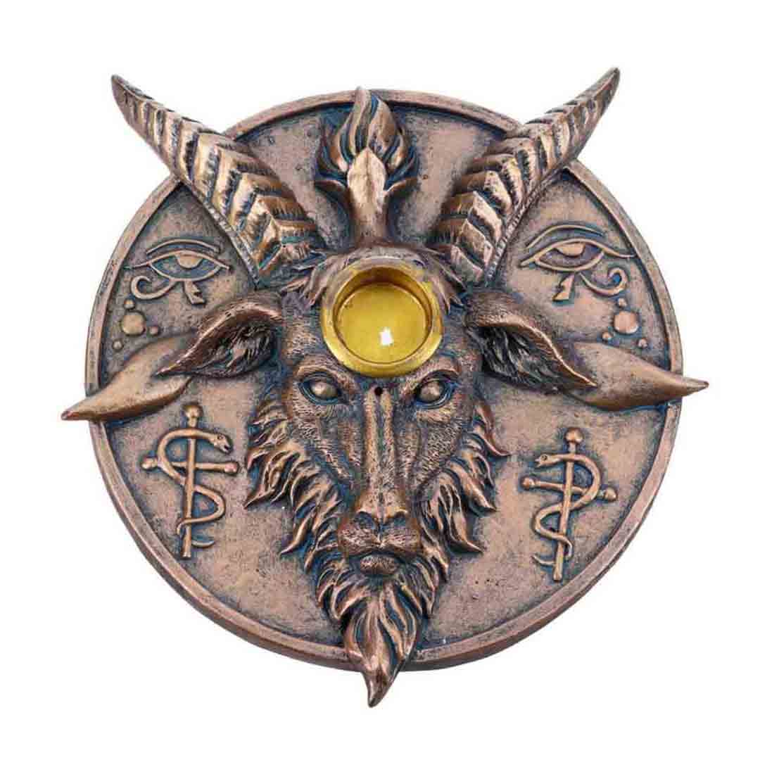 Baphomet's Prayer Incense and Candle Holder