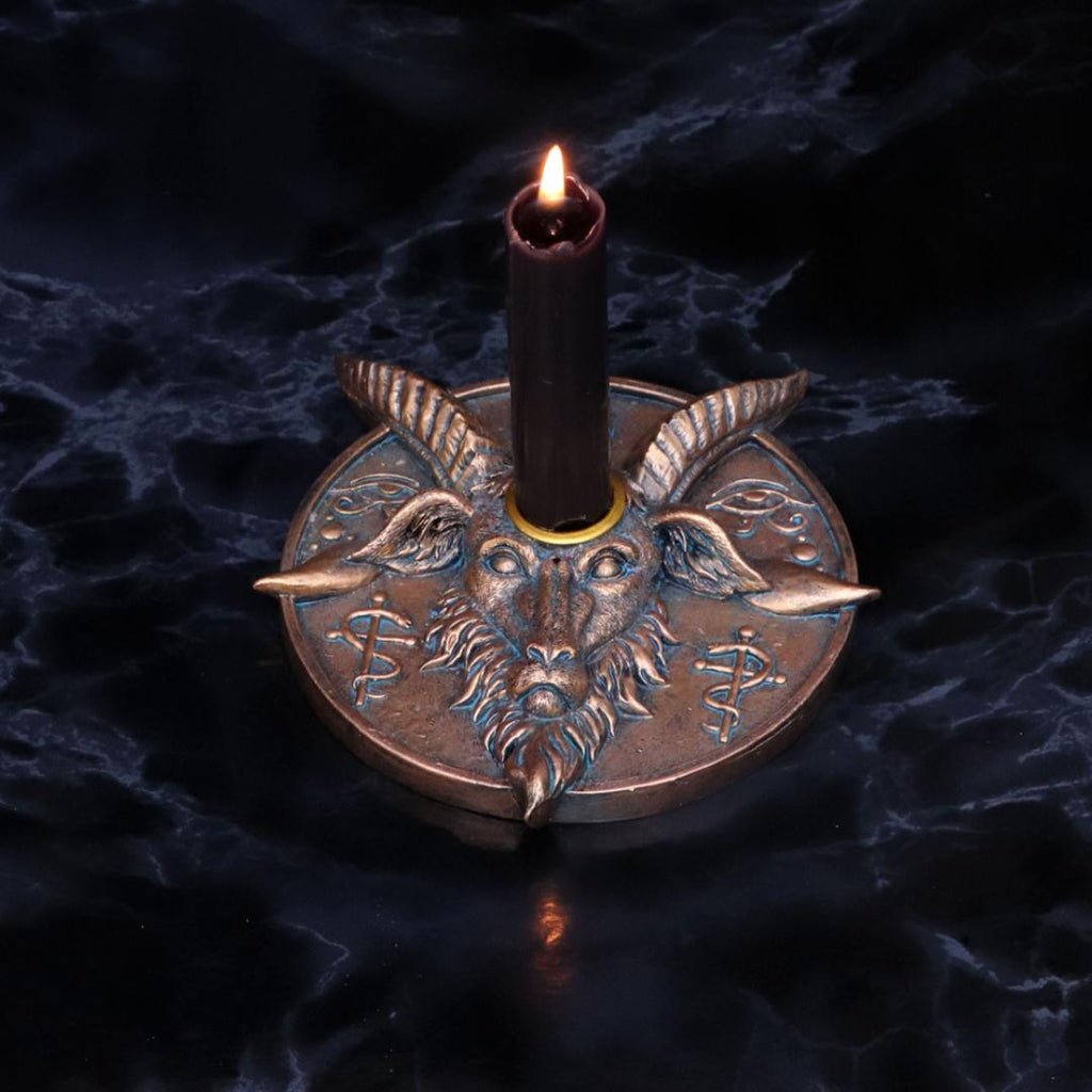 Nemesis Now Light of Baphomet Candle Holder