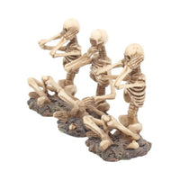 Thumbnail for See No, Hear No, Speak No Three Wise Skeleton Figurine