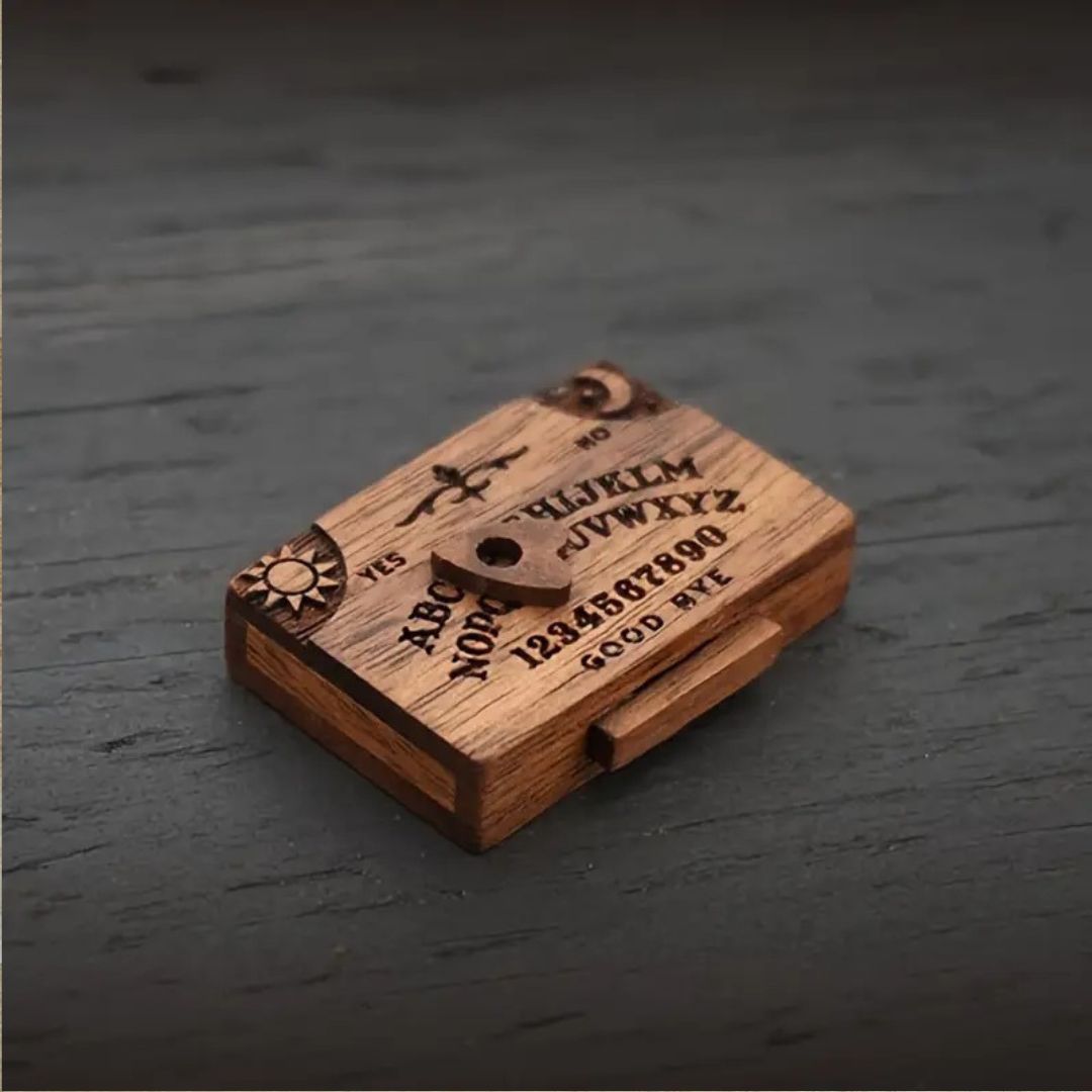 Mini Ouija Board Drawer and Planchette