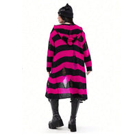 Thumbnail for Chaos Candy Cardigan - Plus Size