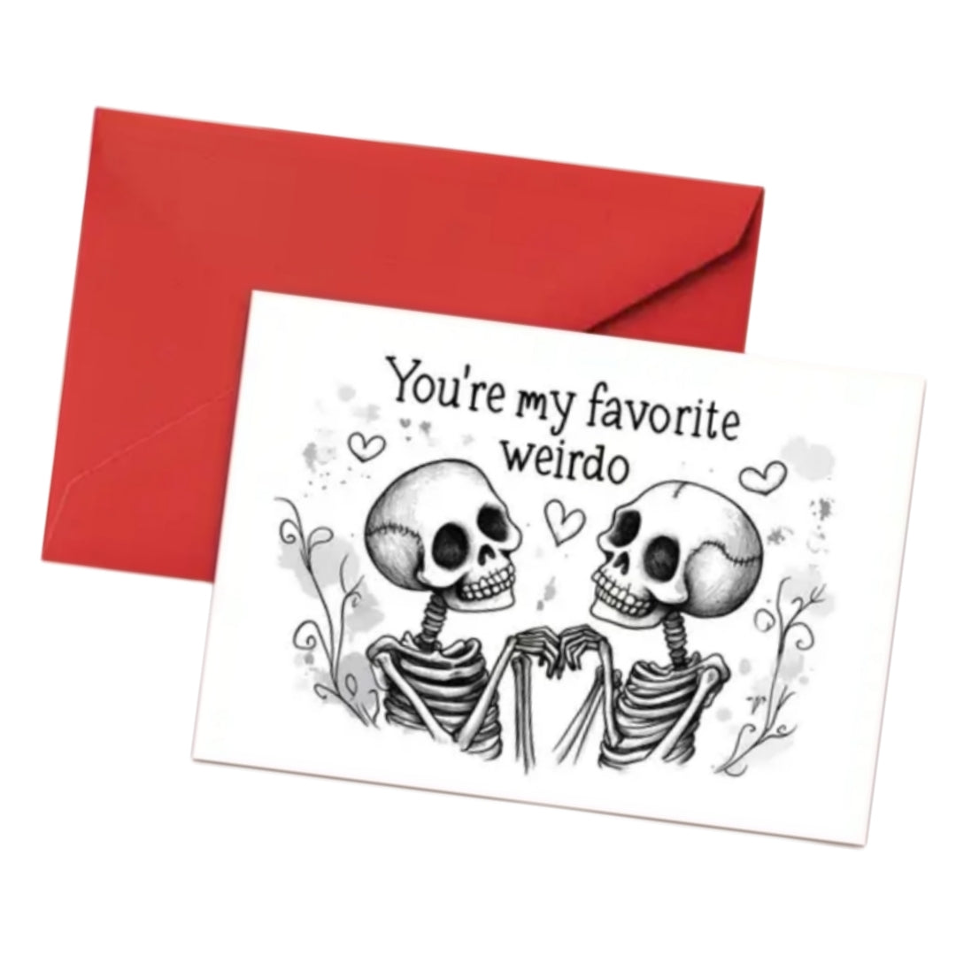 Favourite Weirdo Card