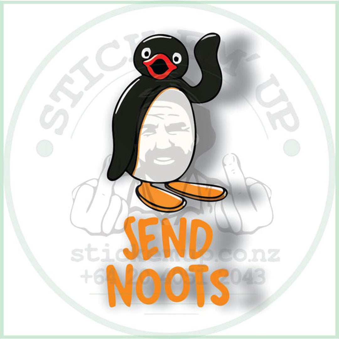 Send Noots Vinyl Sticker