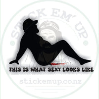 Thumbnail for This Is What Sexy Looks Like Vinyl Sticker