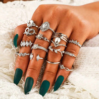 Thumbnail for Silver Ring Set