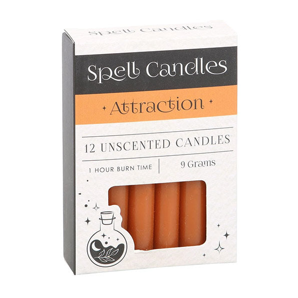 12 Spiritual Unscented Spell Candles