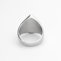 Thumbnail for Stainless Steel Number 13 and Skulls Ring