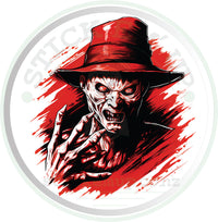 Thumbnail for Horror Face Freddy Vinyl Sticker