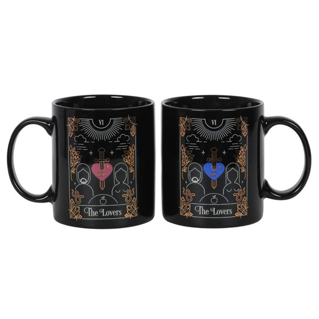 The Lovers Tarot Couples Mug Set