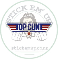 Thumbnail for Top Cunt Vinyl Sticker