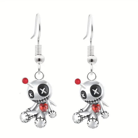 Voodoo Doll Earrings