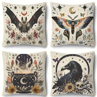 Thumbnail for Gothic Halloween Throw Pillow Covers