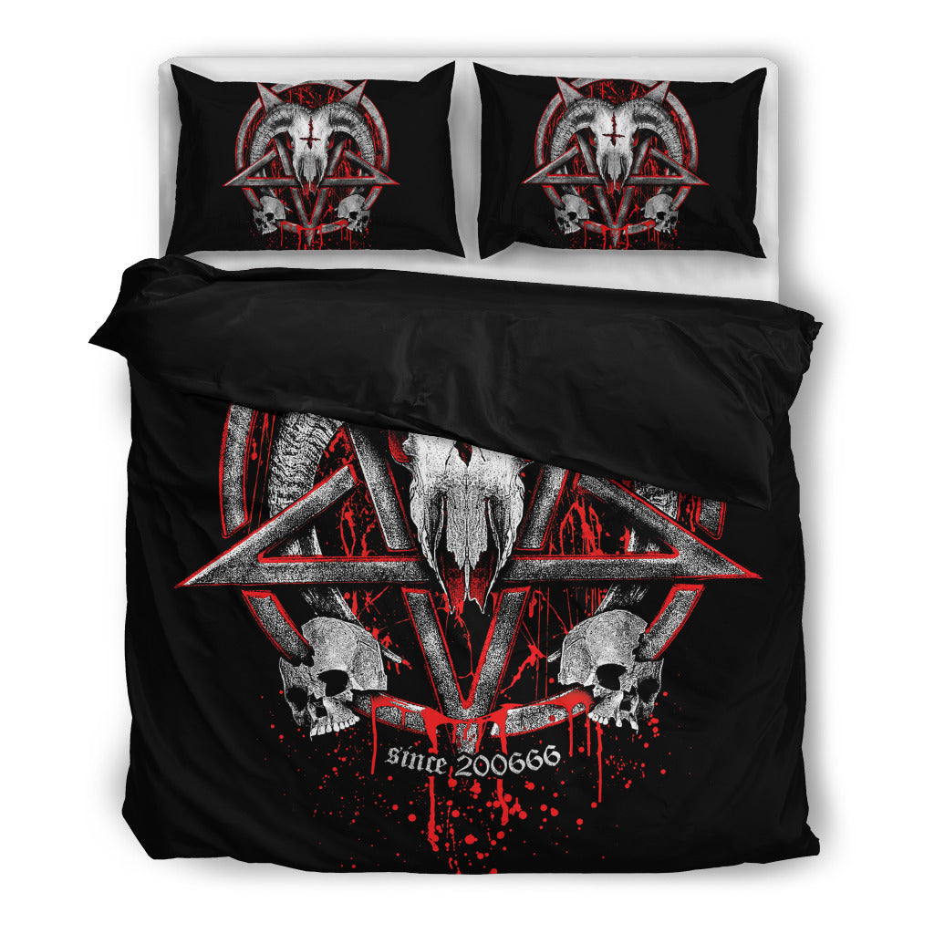 Brutal Baphomet Bedding Set