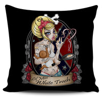 Thumbnail for Lil Miss White Trash Pillow Cover