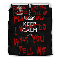 Thumbnail for Keep Calm and Fuck You Bedding Set