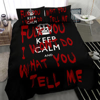 Thumbnail for Keep Calm and Fuck You Bedding Set