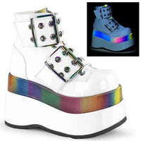 Thumbnail for Bear-104 Platform Boots - Rainbow