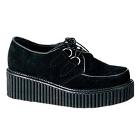 Thumbnail for Creeper-101 Platform Shoes - Black Suede