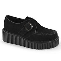 Thumbnail for Creeper-118 Platform Shoes - Black Suede