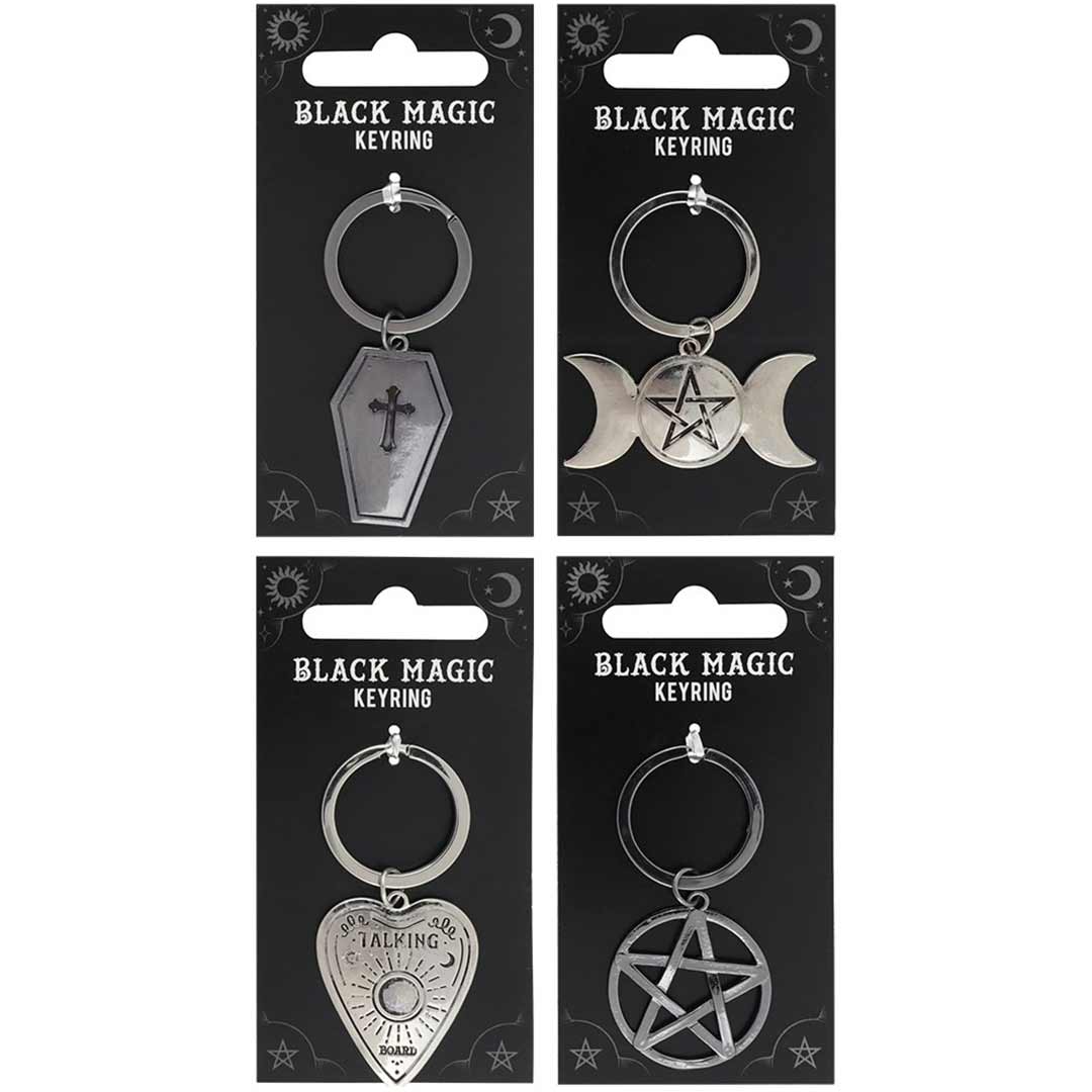 Black Magic Keyring