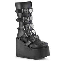 Thumbnail for Swing-230 Platform Boots - Matte Black