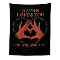 Thumbnail for Satan Loves You Wall Tapestry