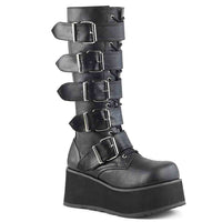 Thumbnail for Trashville-518 Platform Boots - Matte Black