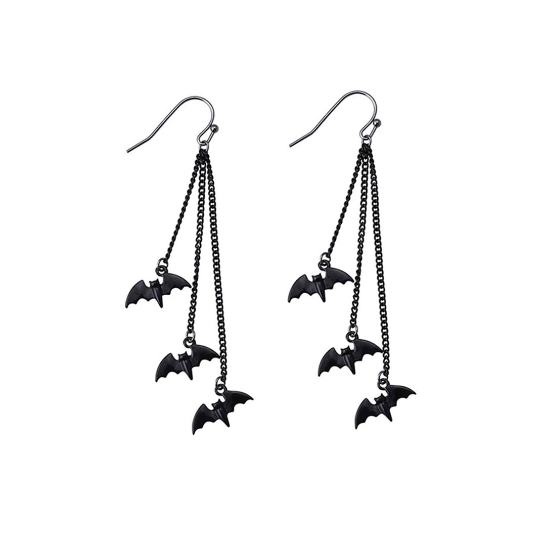 Bats Dropper Earrings