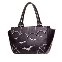 Thumbnail for Bats Handbag - White