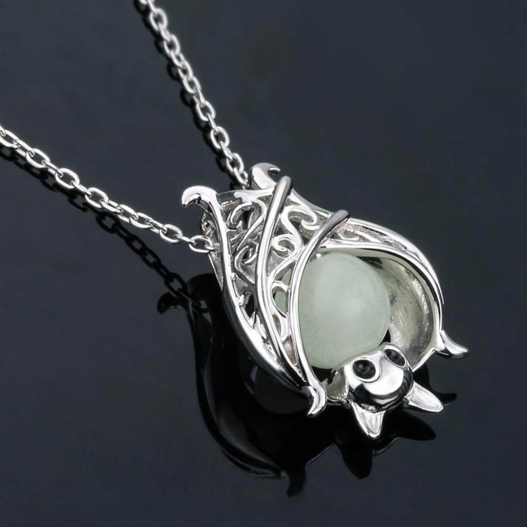 Luminous Bat Necklace