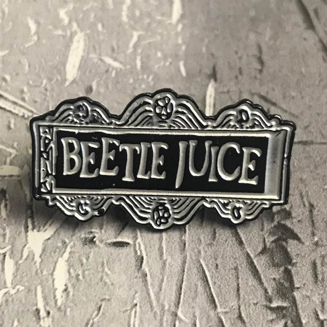 Beetlejuice Enamel Pin