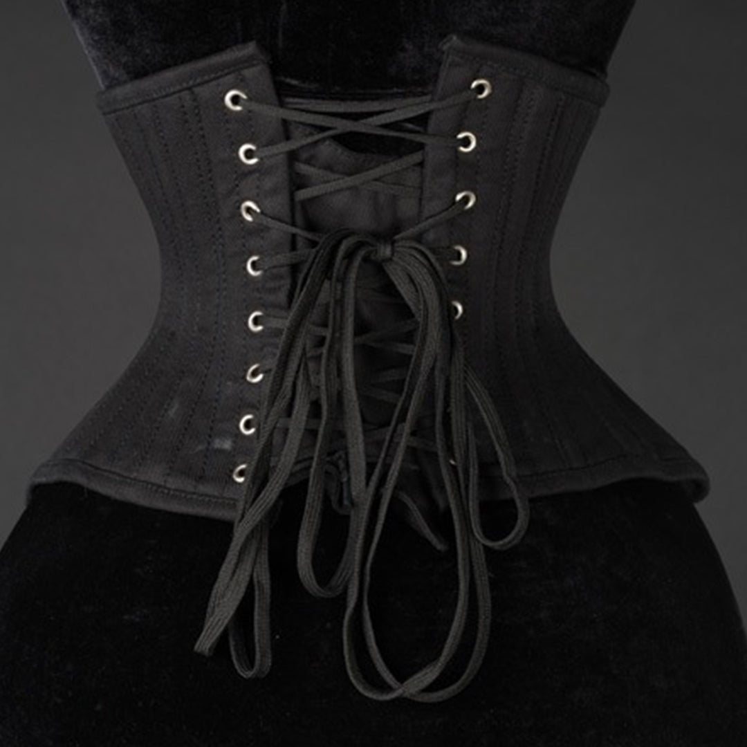 Black Cotton Extreme Waist Cincher