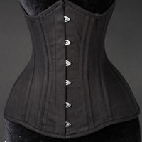 Thumbnail for Black Cotton Extreme Waist Corset