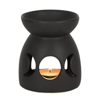 Thumbnail for Black Triple Moon Oil Burner