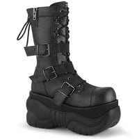 Thumbnail for Boxer-230 Platform Boots - Matte Black