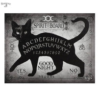 Thumbnail for Black Cat Spirit Board Canvas Plaque