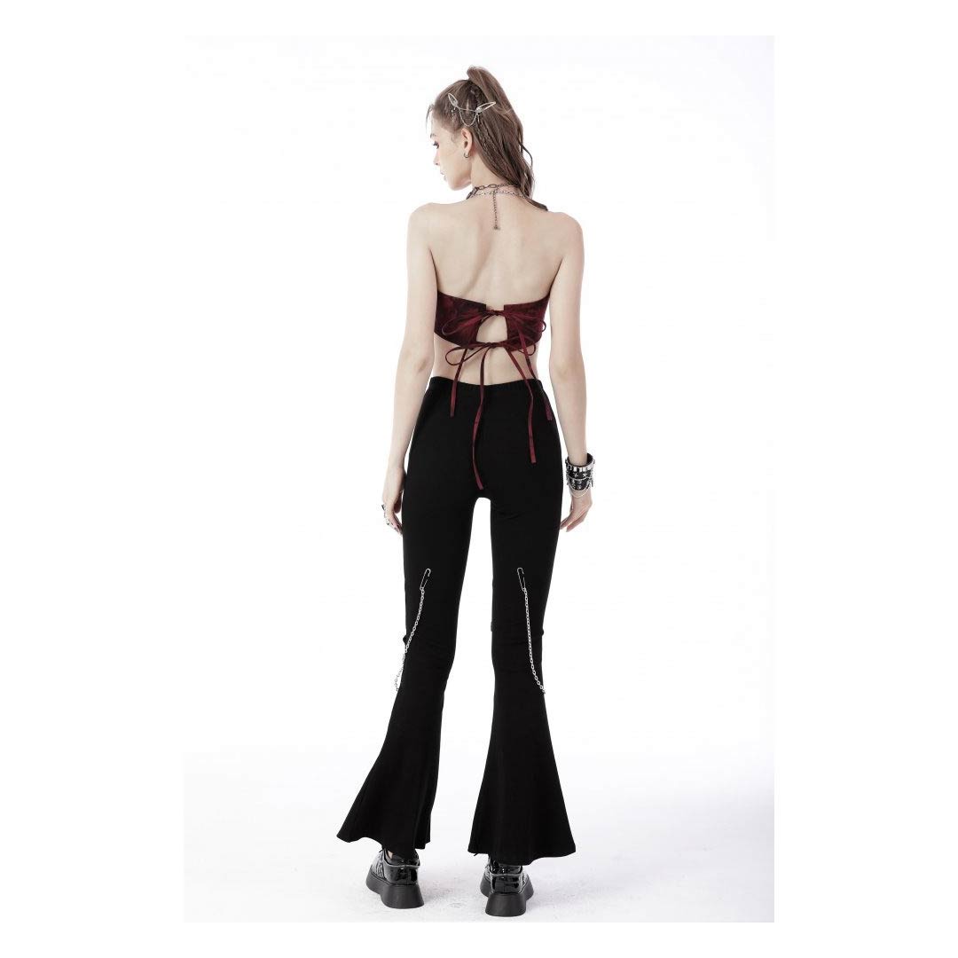 Rebel Cut Out Bellbottoms