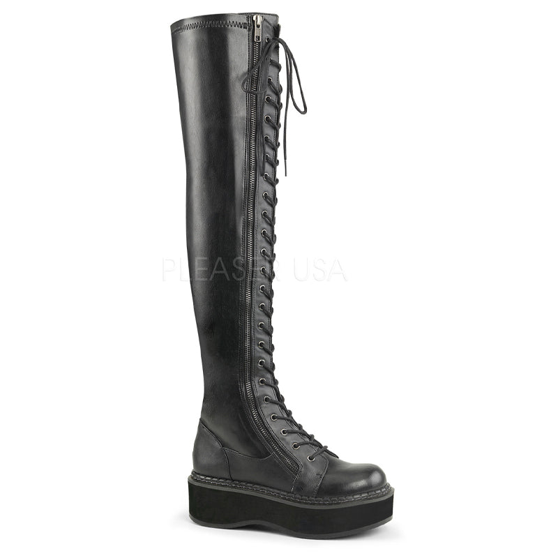 Emily-375 Boots - Matte Black