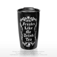 Thumbnail for Freaks Like Me Drink Tea Travel Mug