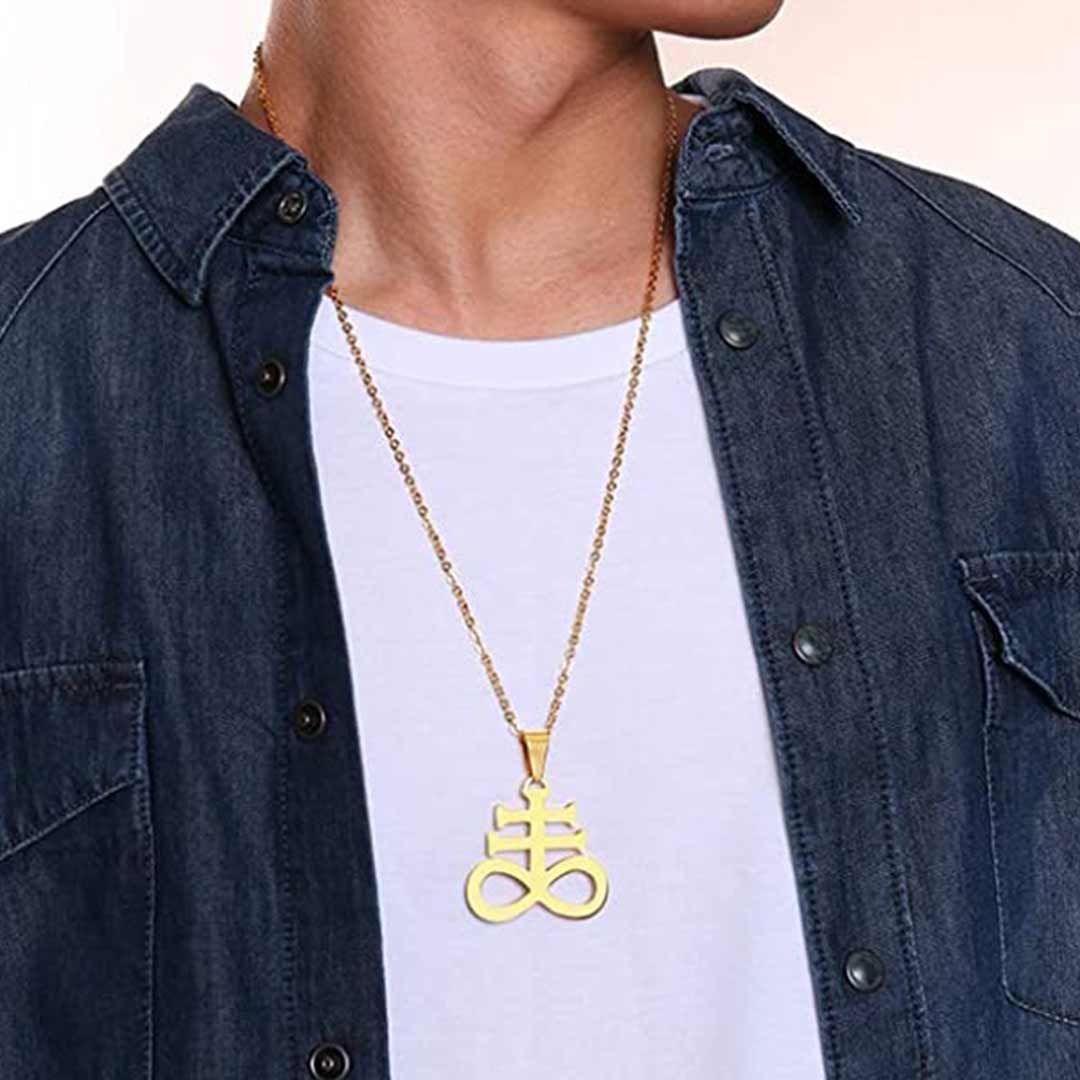 Leviathan Cross Necklace