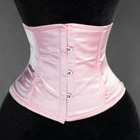 Thumbnail for Pink Satin Waist Cincher