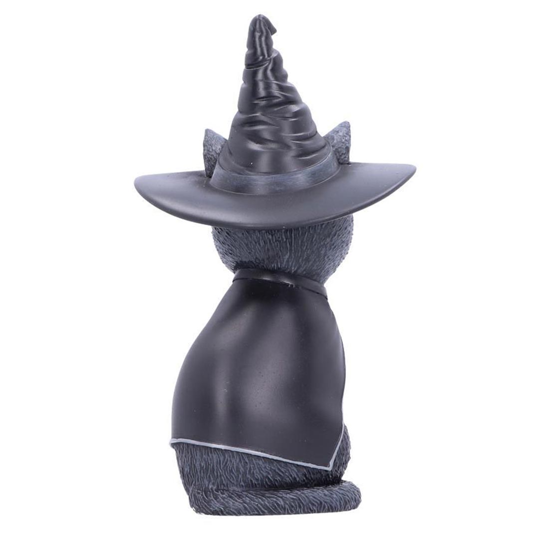 Purrah Witches Hat Occult Cat Figurine