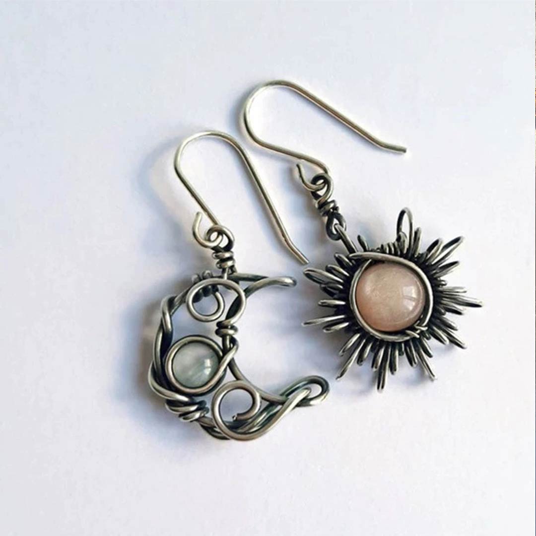 Sun and Moon Earrings