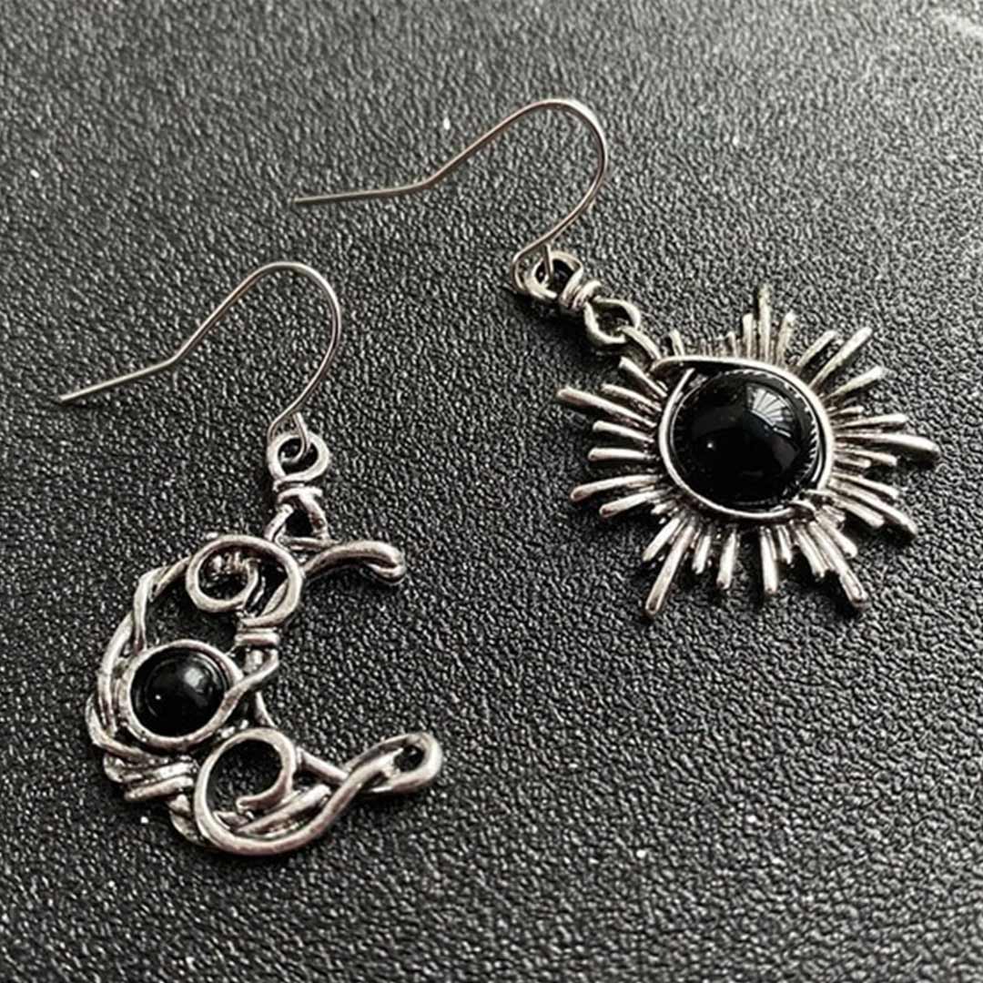 Sun and Moon Earrings