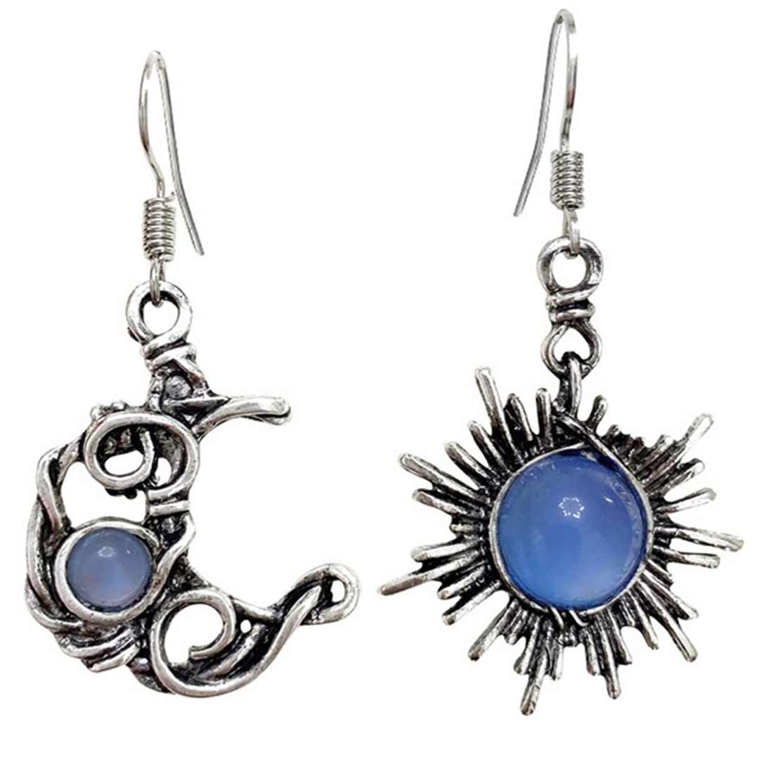 Sun and Moon Earrings