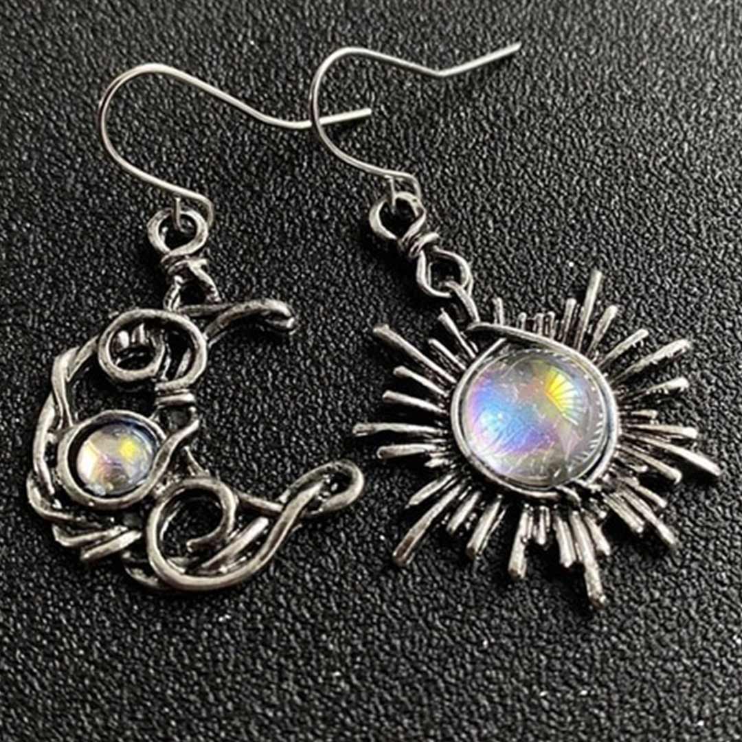 Sun and Moon Earrings