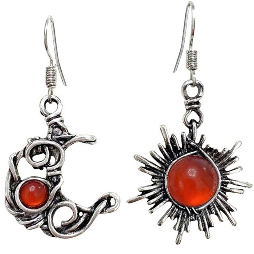 Sun and Moon Earrings